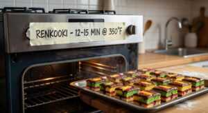 how much time in oven for renkooki