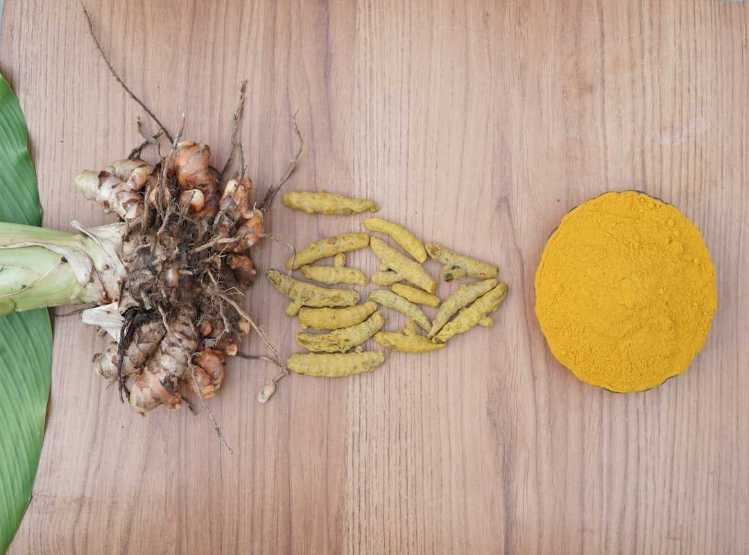 turmeric in dishes