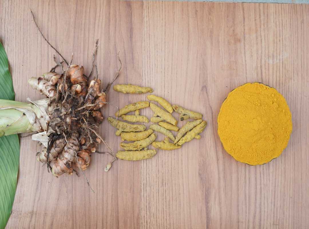 turmeric in dishes